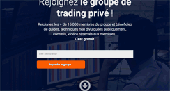 Desktop Screenshot of formation-en-bourse.com
